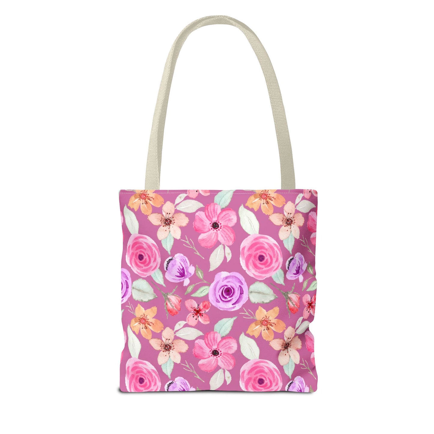 Pink Floral Tote 1