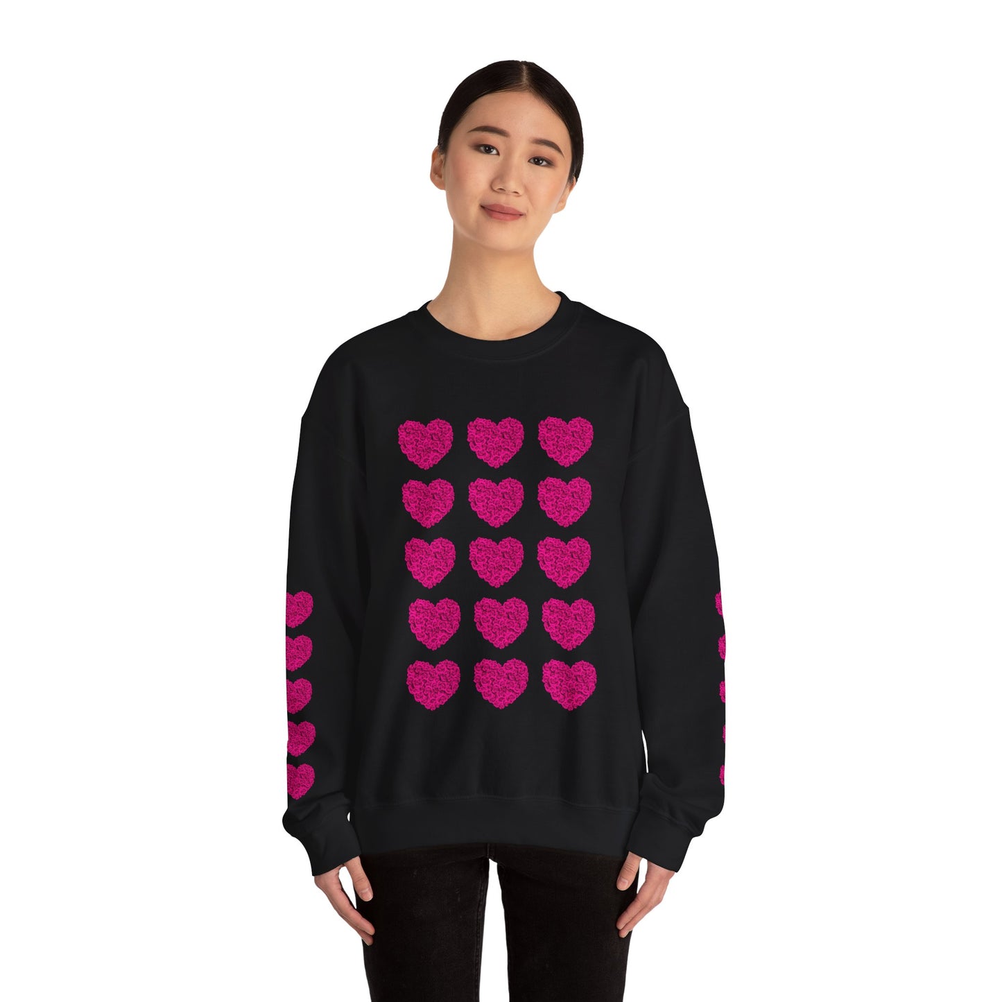 Rose Hearts Sweatshirt