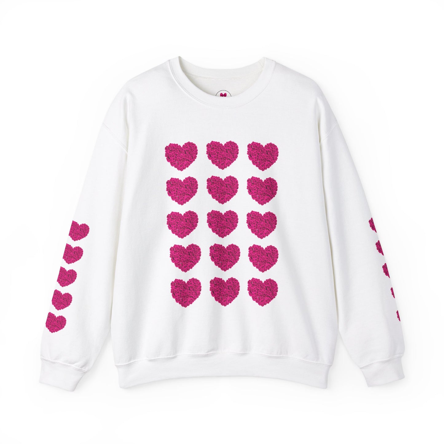 Rose Hearts Sweatshirt