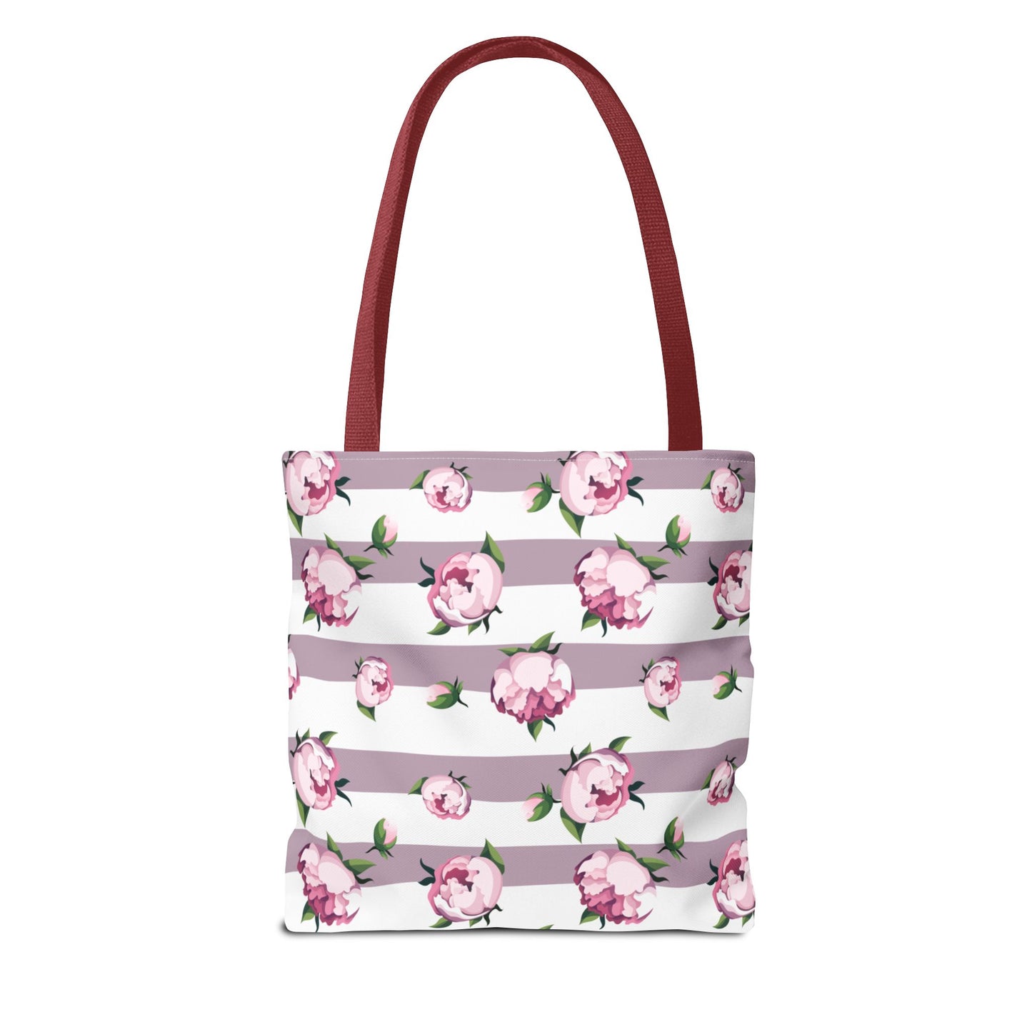 Floral Tote-Mauve