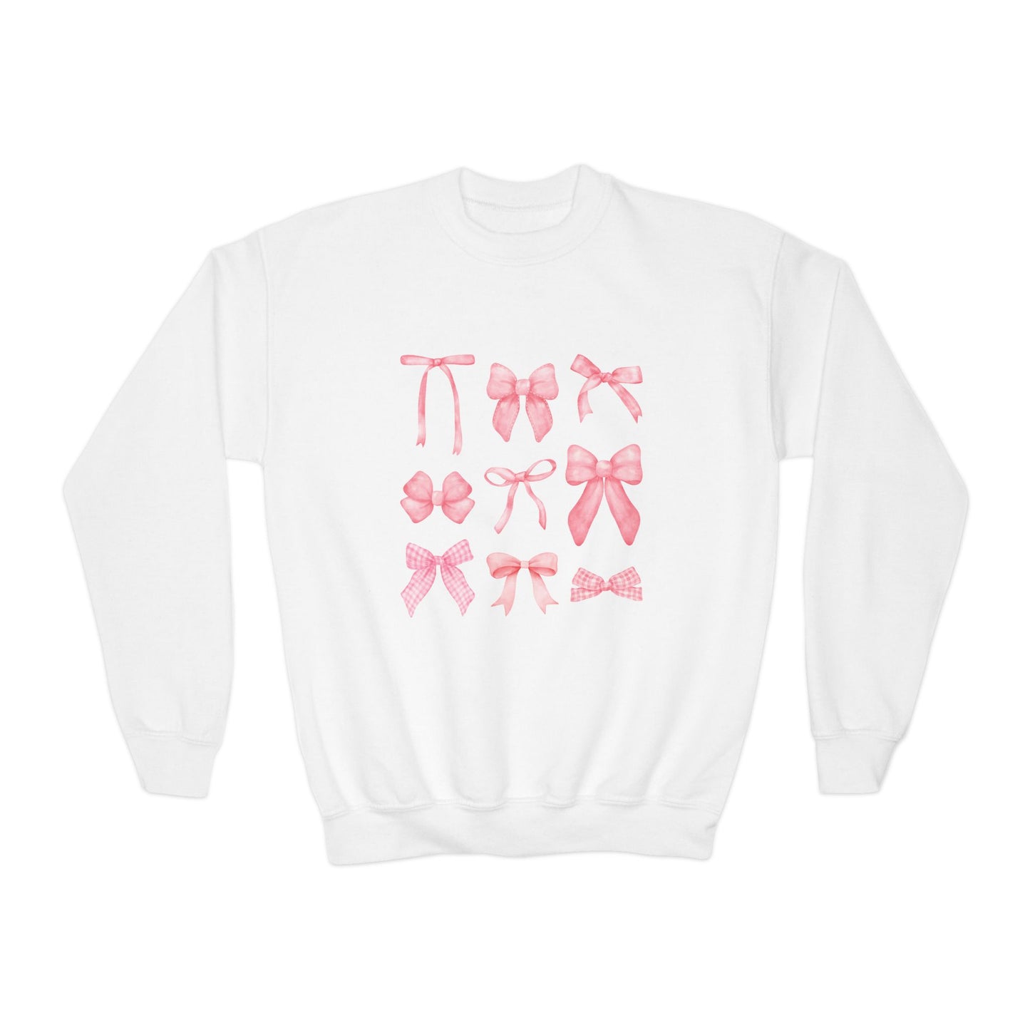 Pink Bowss Sweatshirt(Kids )