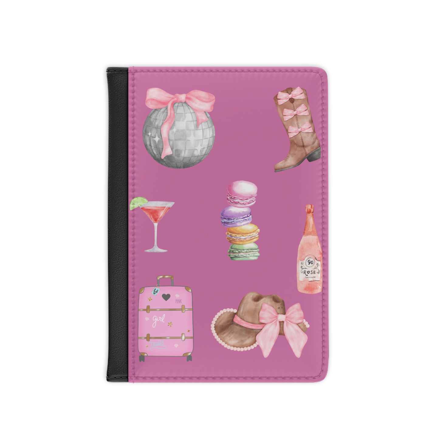 Travel in Style Passport Holder-Pink