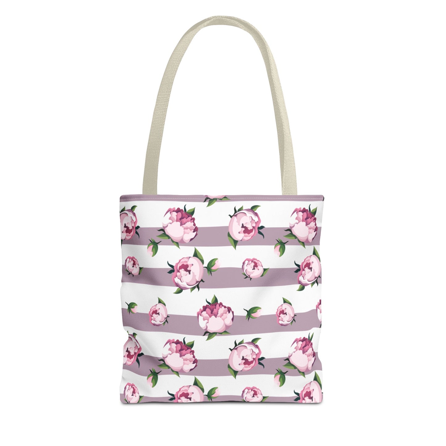 Floral Tote-Mauve