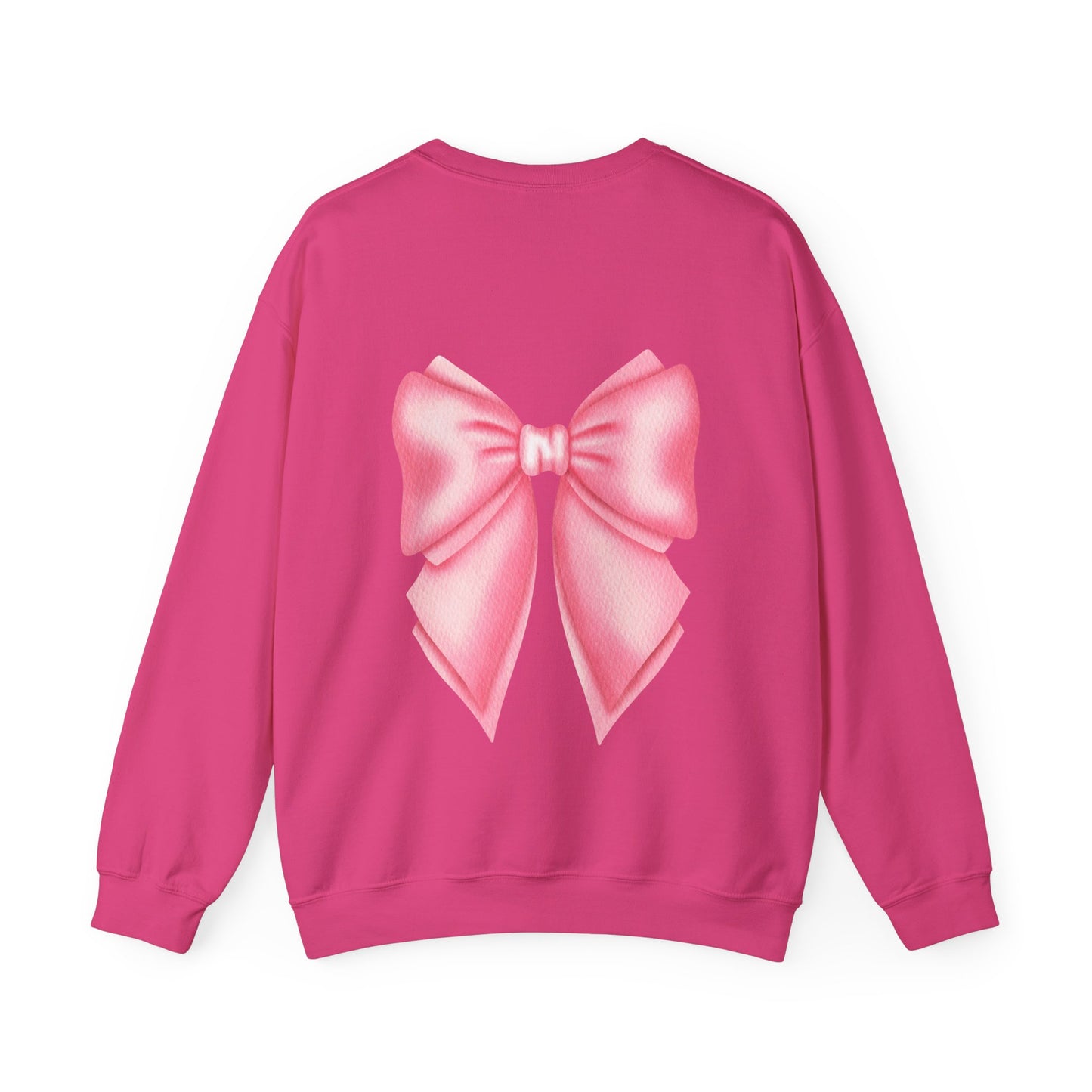 Texture Bow Sweatshirt