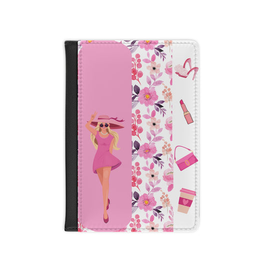 Pink Glam Passport Holder