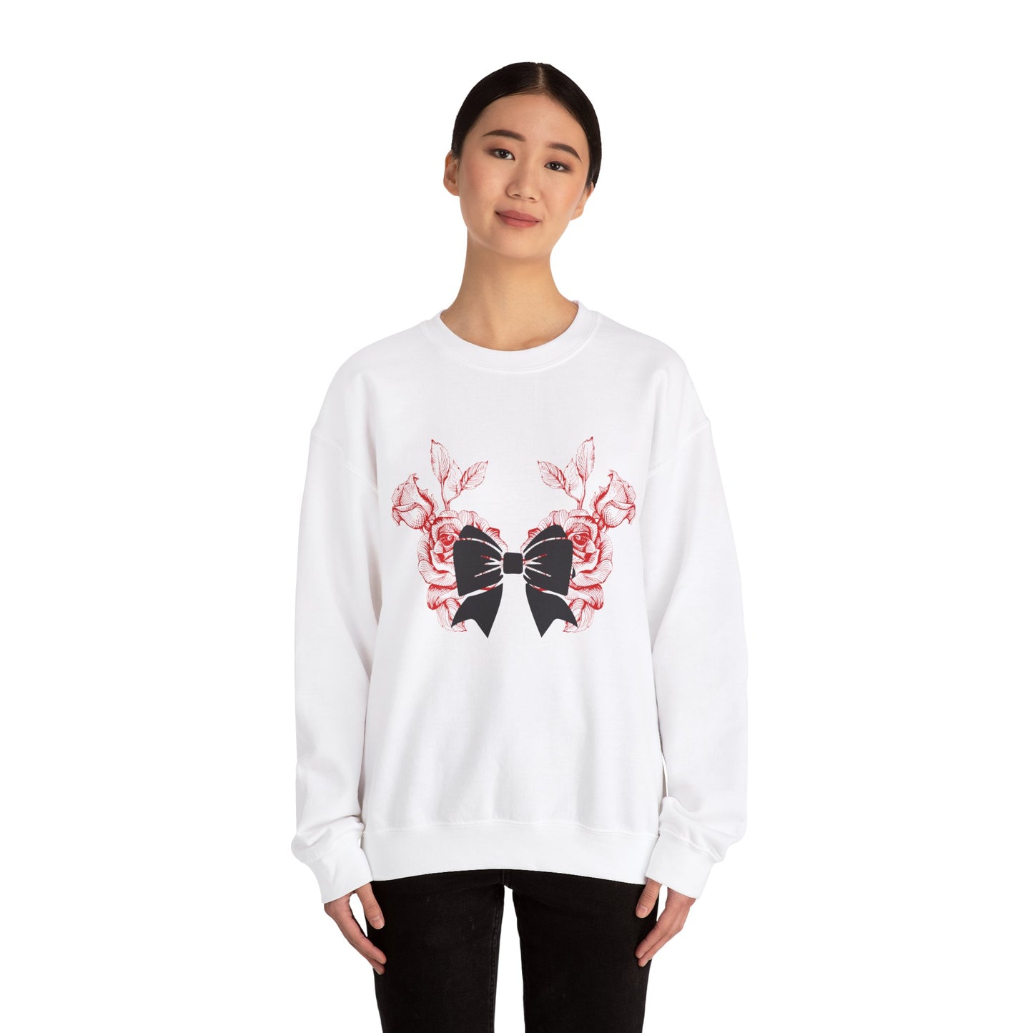 Bow and Rose Sweatshirt