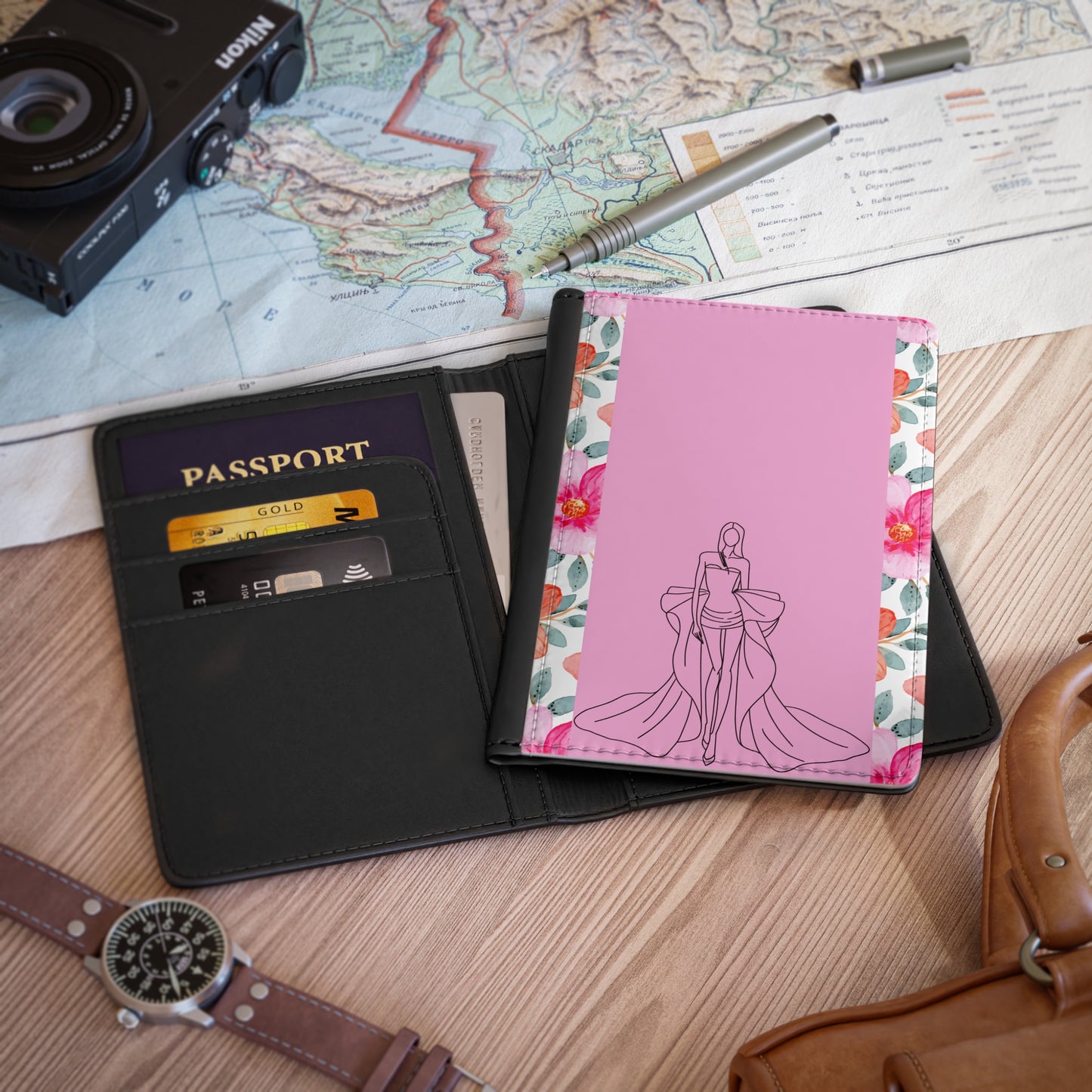 Lilac Chic Passport Holder