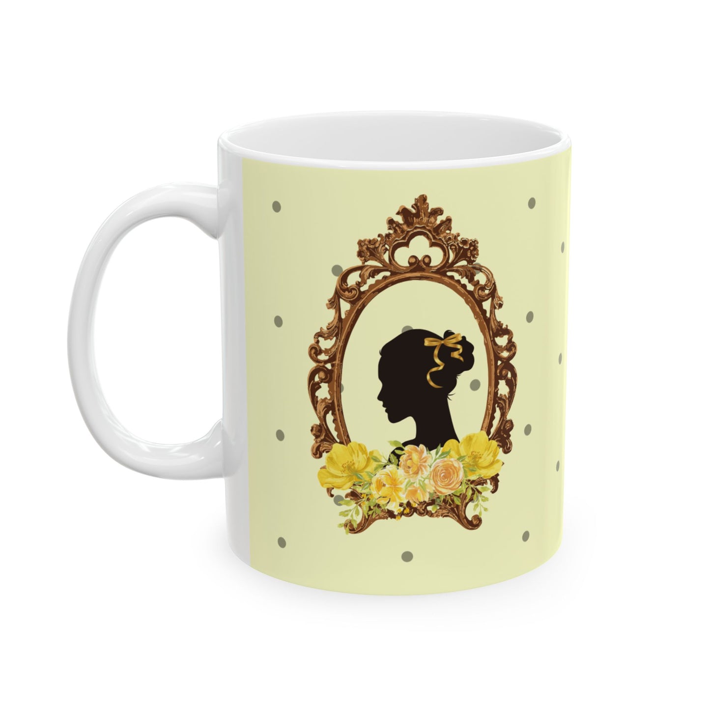 Lady's Yellow Mug