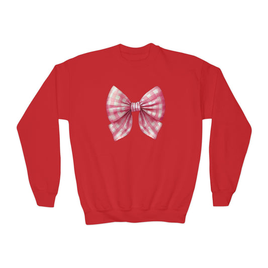 Pink Bow Sweatshirt2 (Kids)