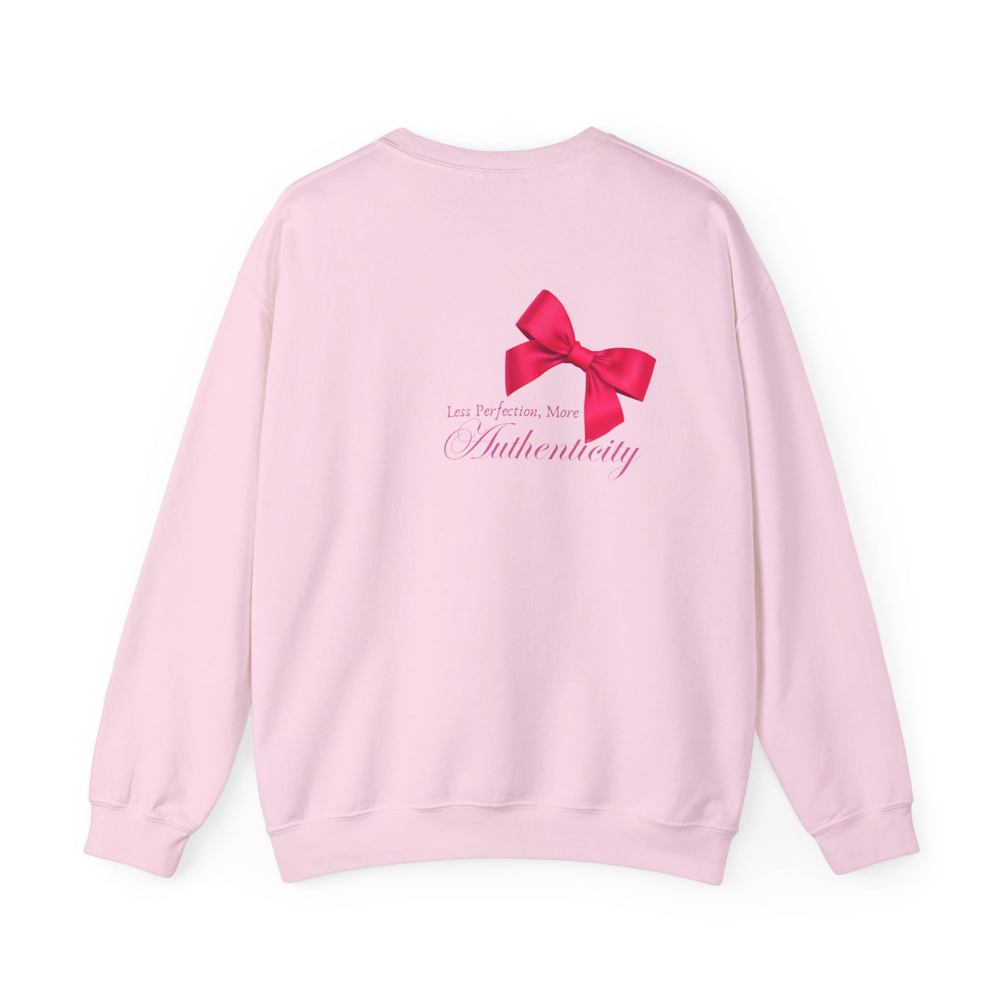 Hot Pink Bow Sweatshirt-3