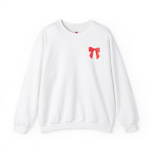 Red Bow Sweatshirt