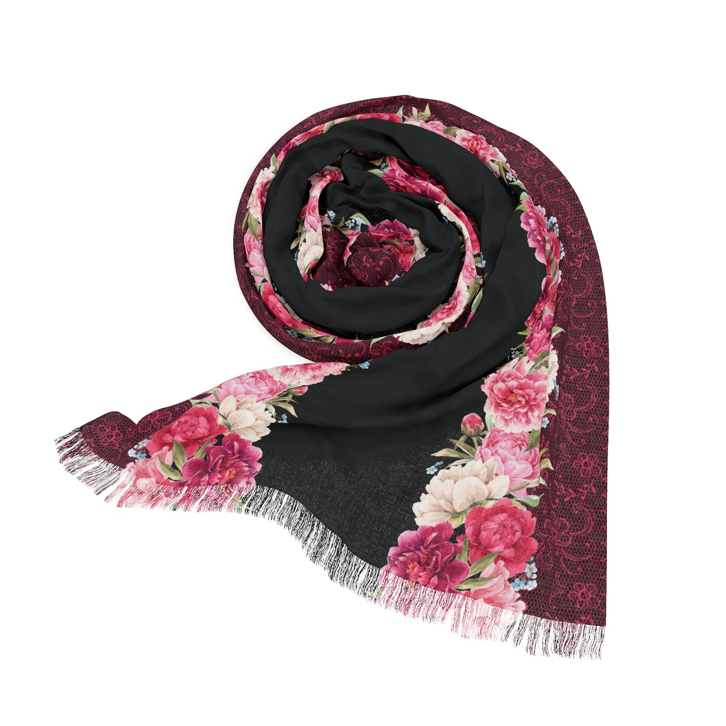 Lace&Flowers Scarf