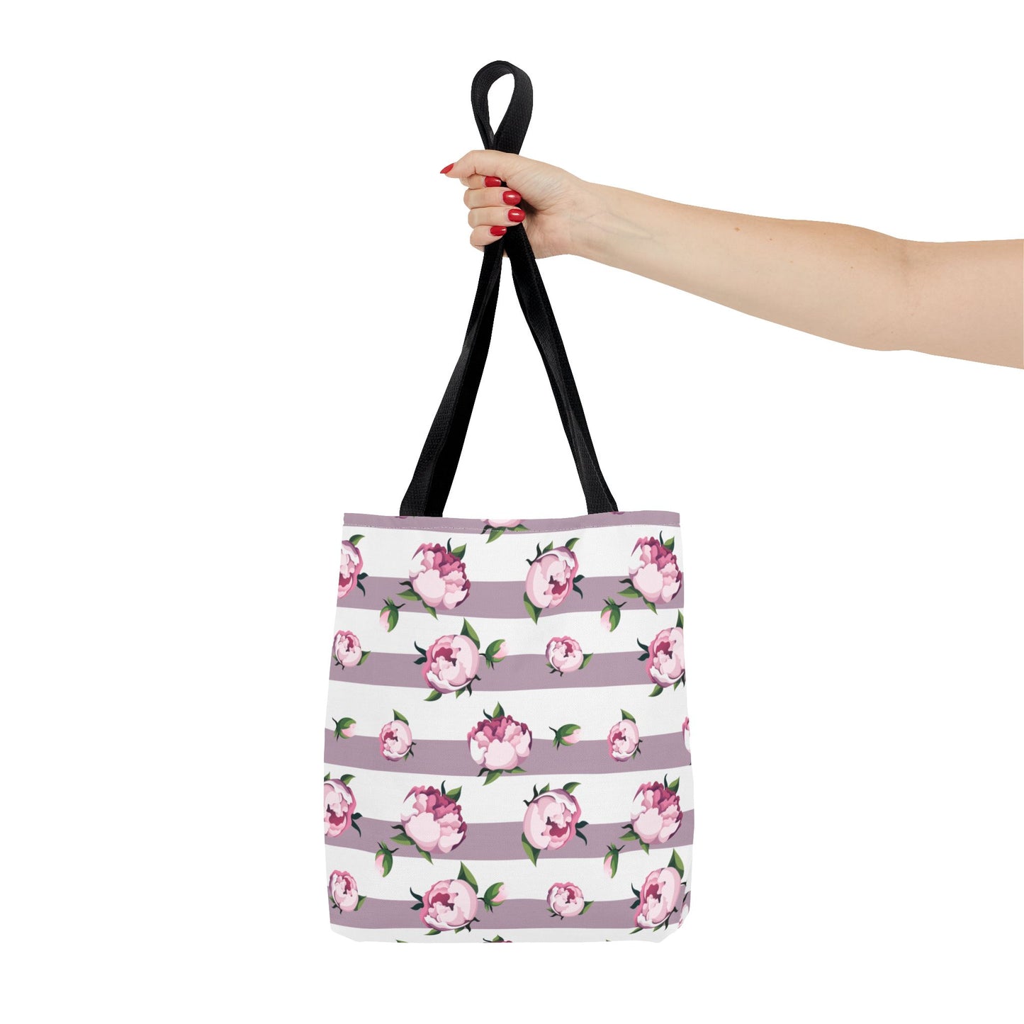 Floral Tote-Mauve