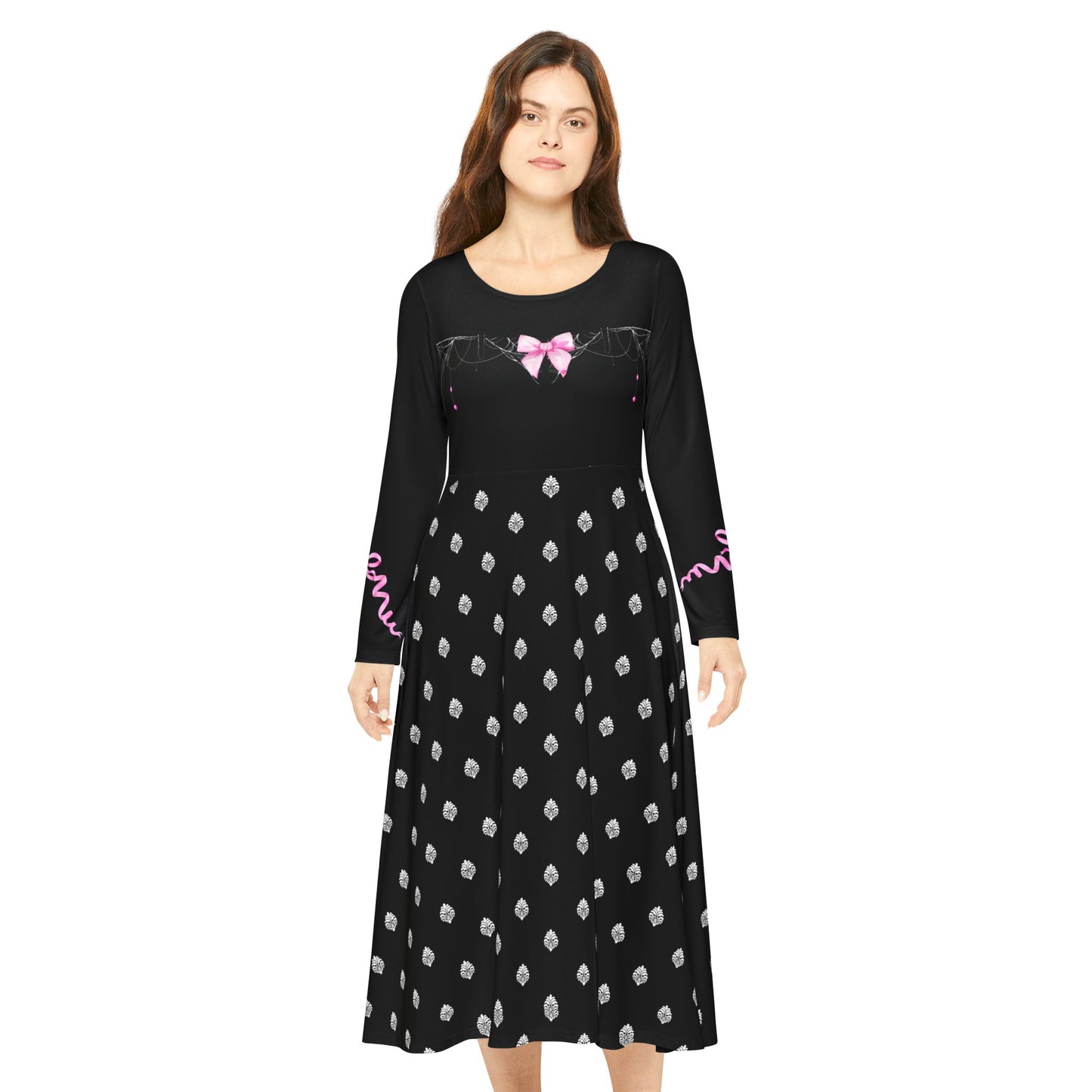 Bow Web Dress-Women