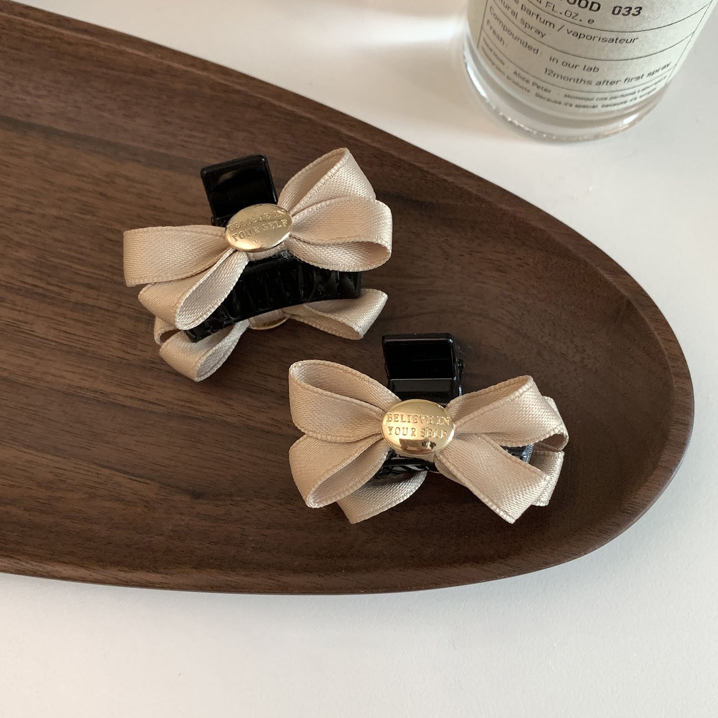 Believe Bow Hairclips (1 piece)