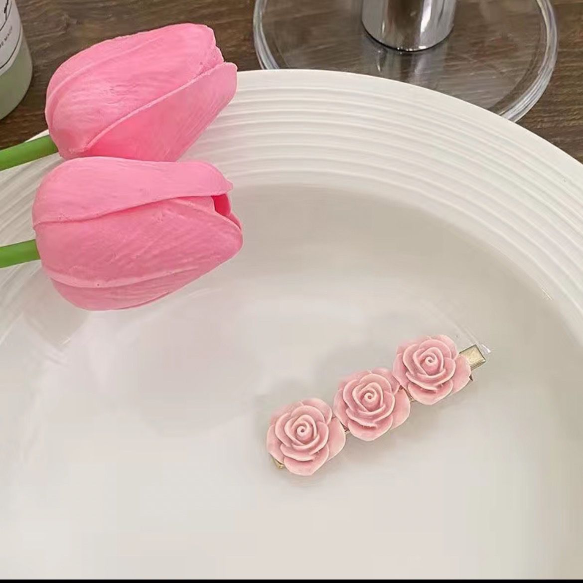 Flower Hair Clip