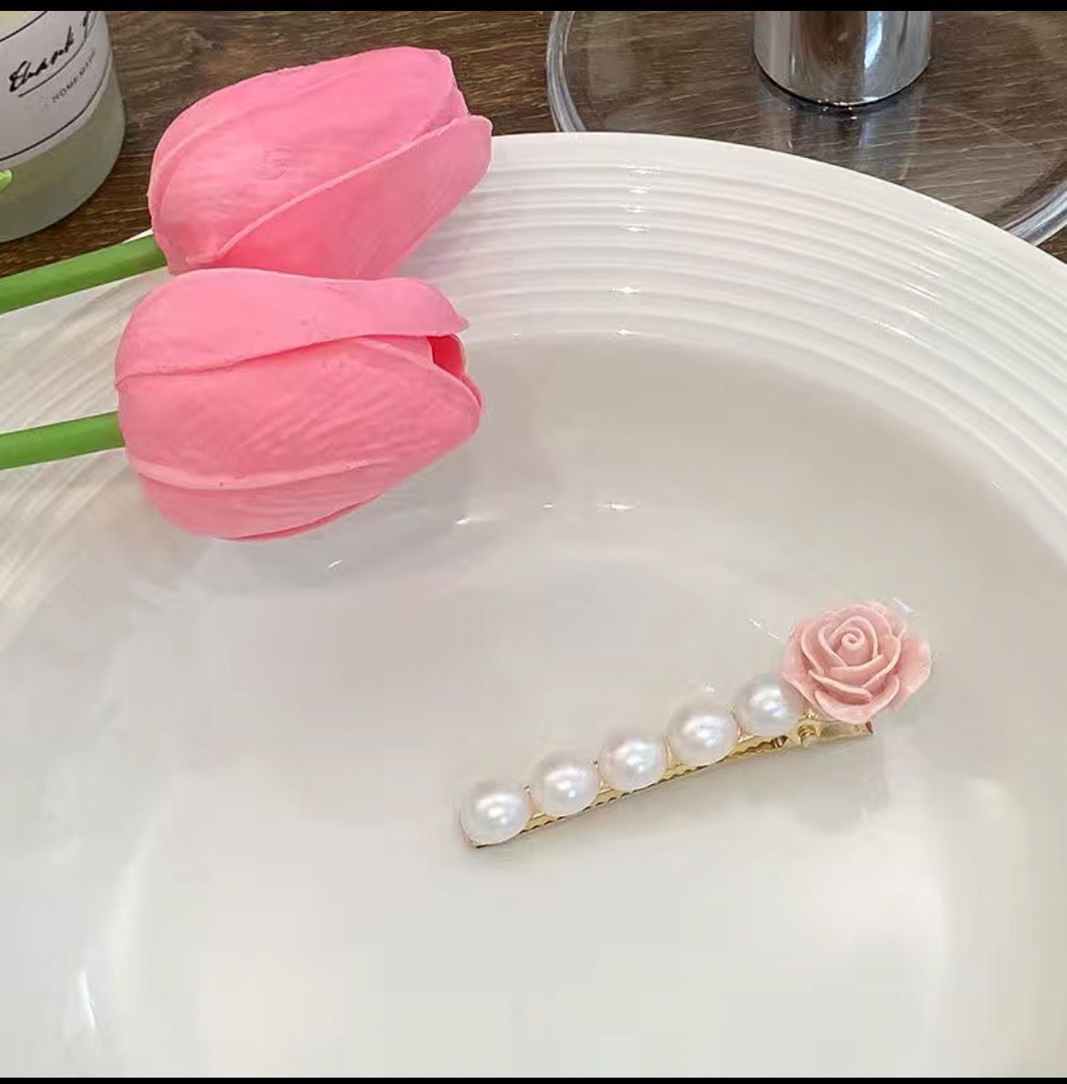 Flower Hair Clip