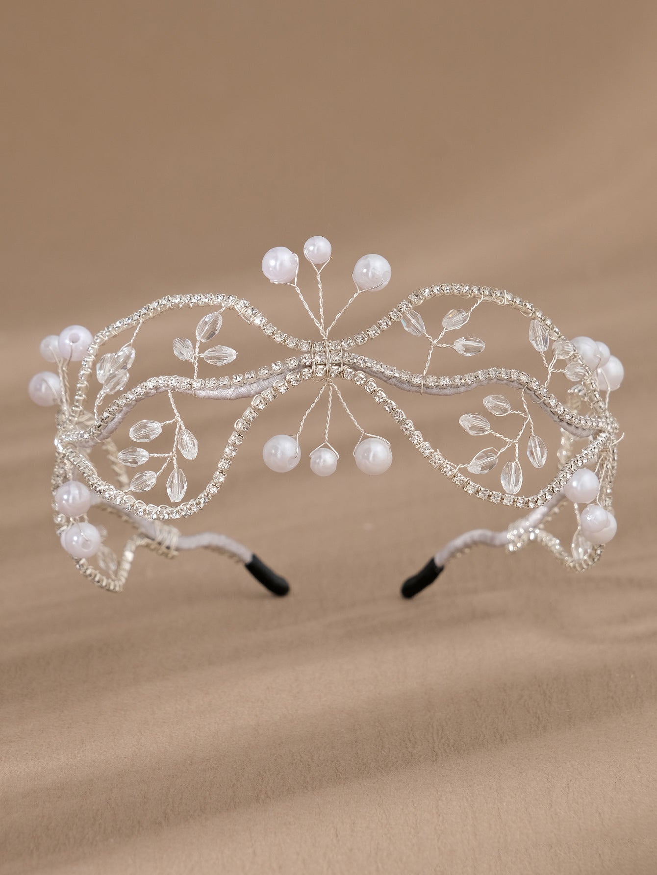 Flower Crystal Hair Band