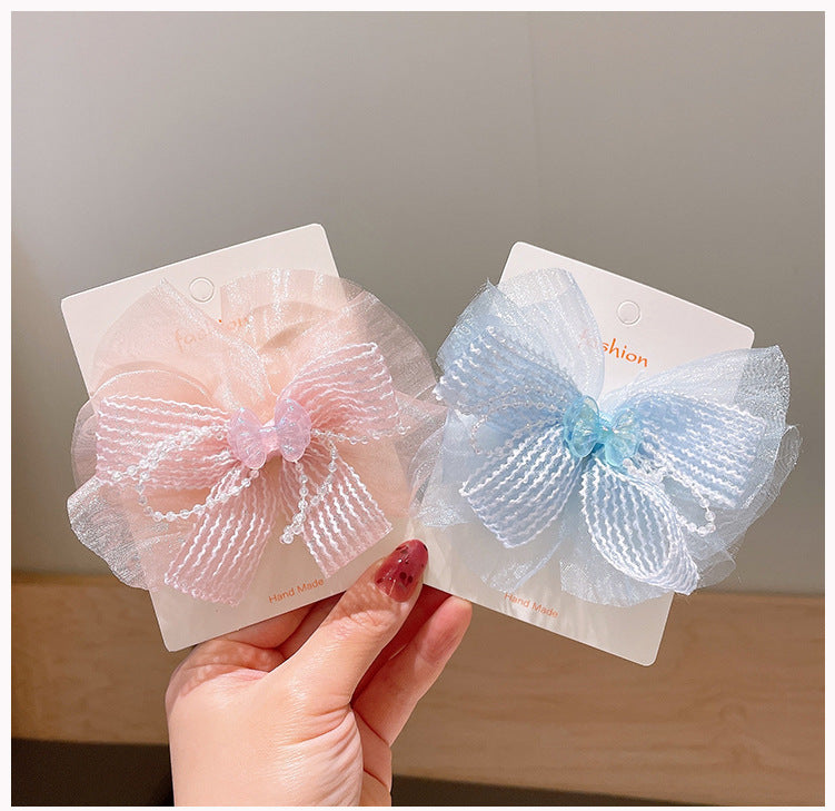 Lace Net  hair clip