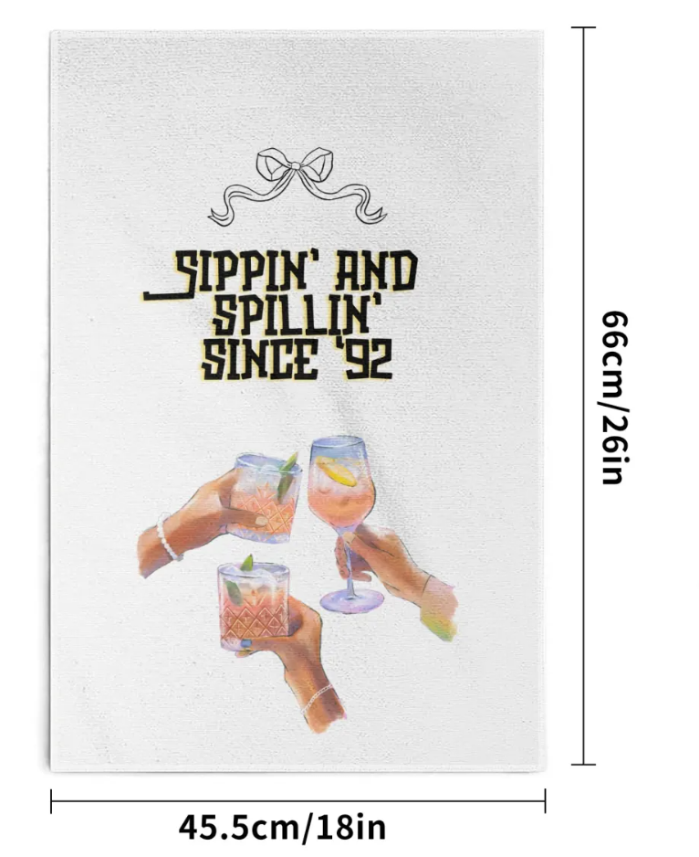 Sippin Hand Towel Set