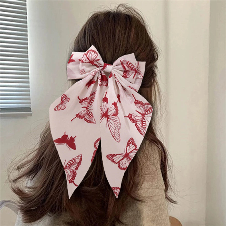 Butterfly Print Hairclip