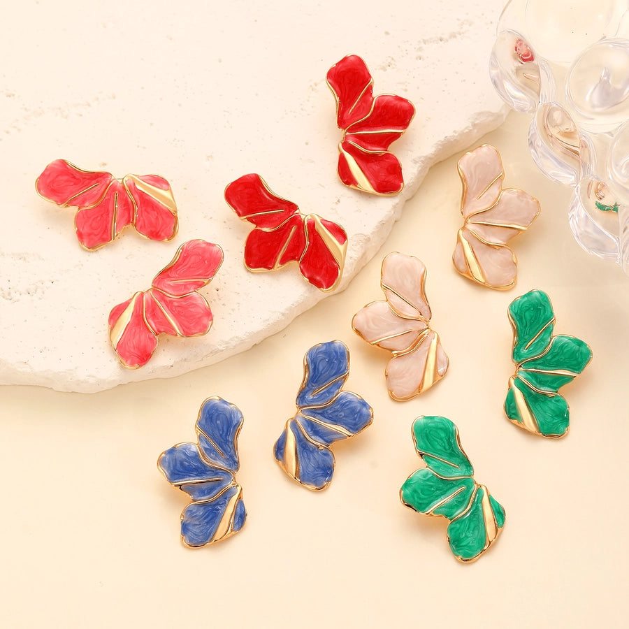 Flower Petal Earrings