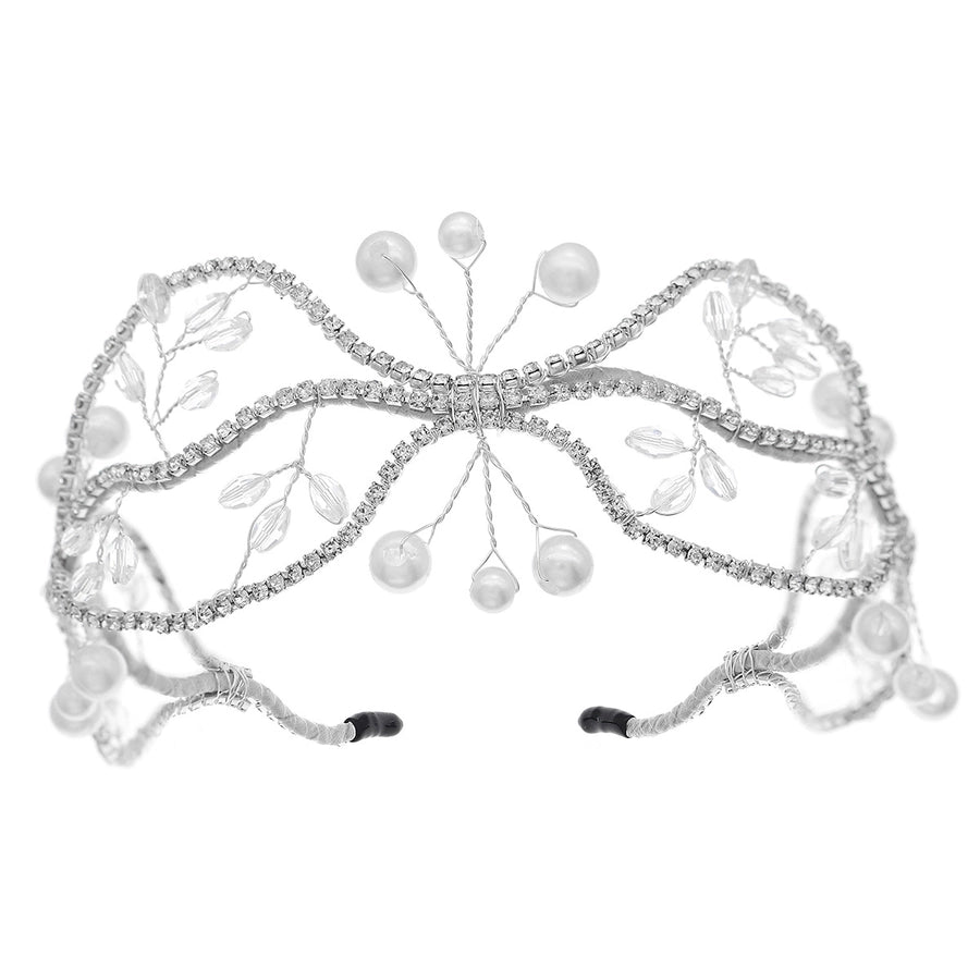 Flower Crystal Hair Band