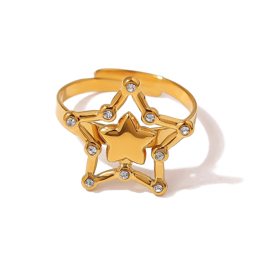 French Style Ring (18K Gold Plated)