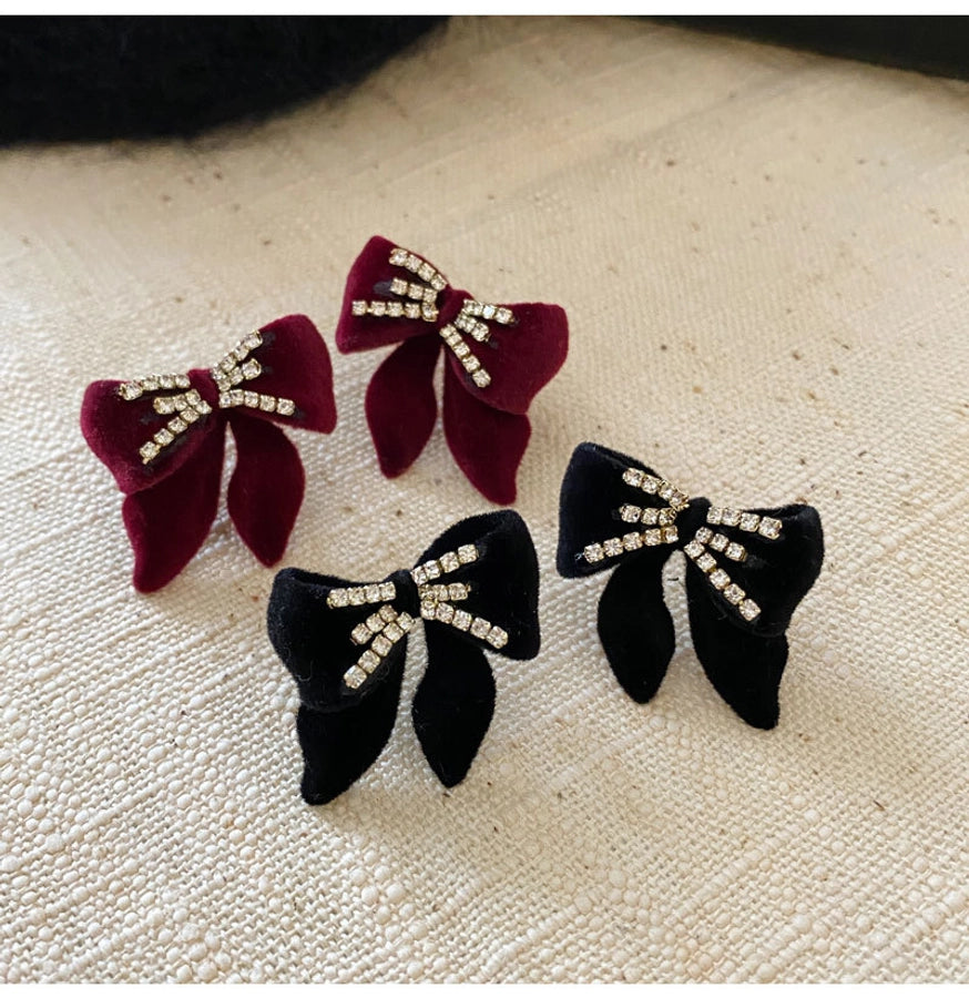 Bow Knot Alloy Ear Studs