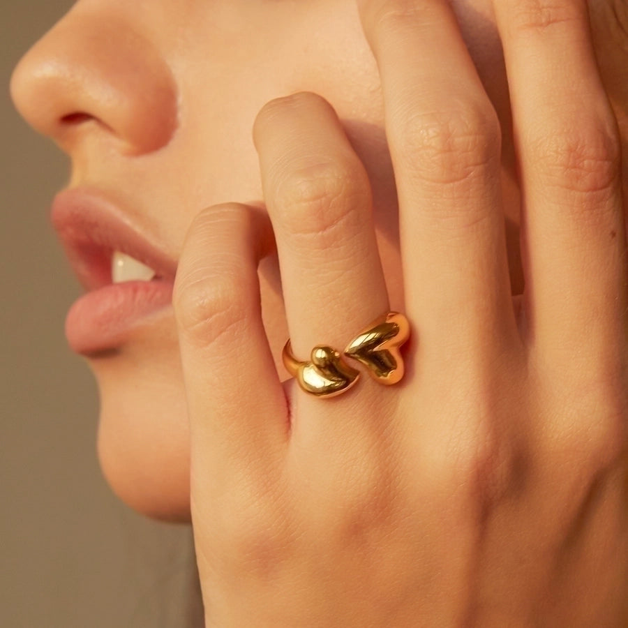 My Retro Heart Ring (18K Gold Plated)