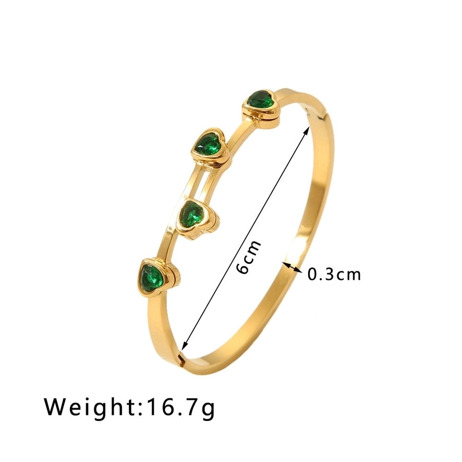 Heart on Your Sleeve Bangle (18K Gold)