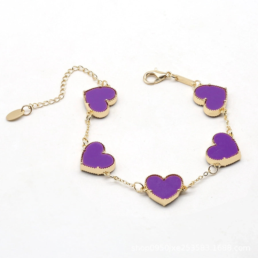 Heart Chain Bracelets