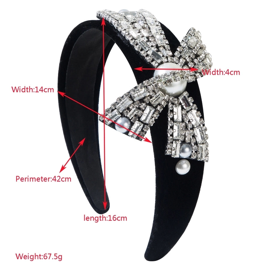 Bow Knot Alloy Hair Band