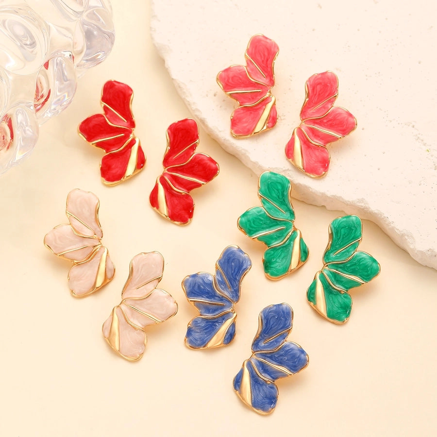 Flower Petal Earrings