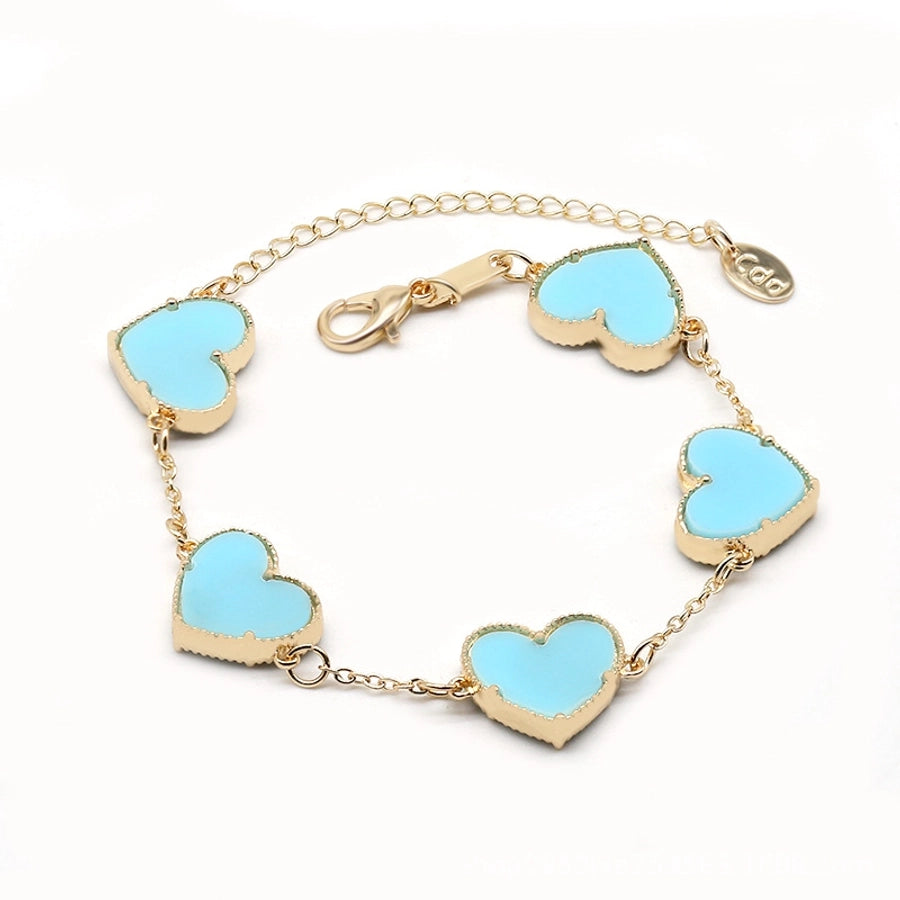 Heart Chain Bracelets