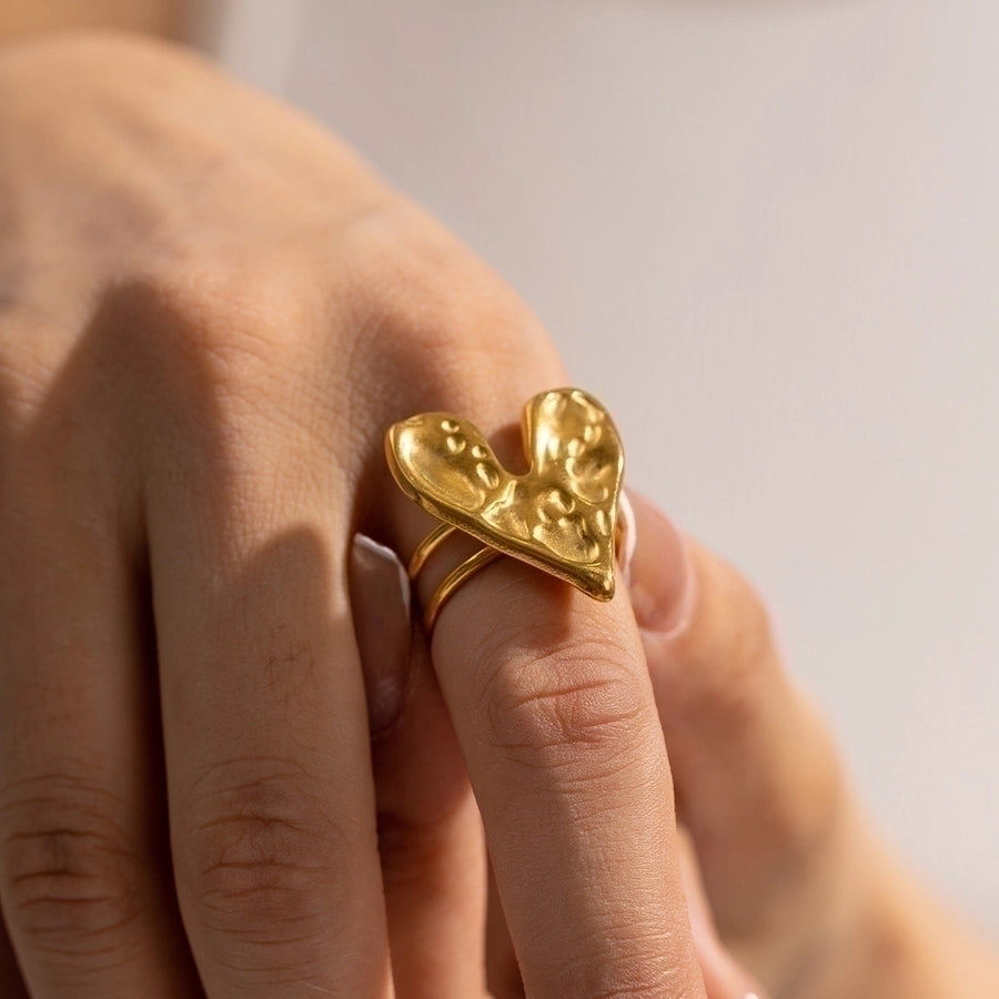 Heart Ring-open ring