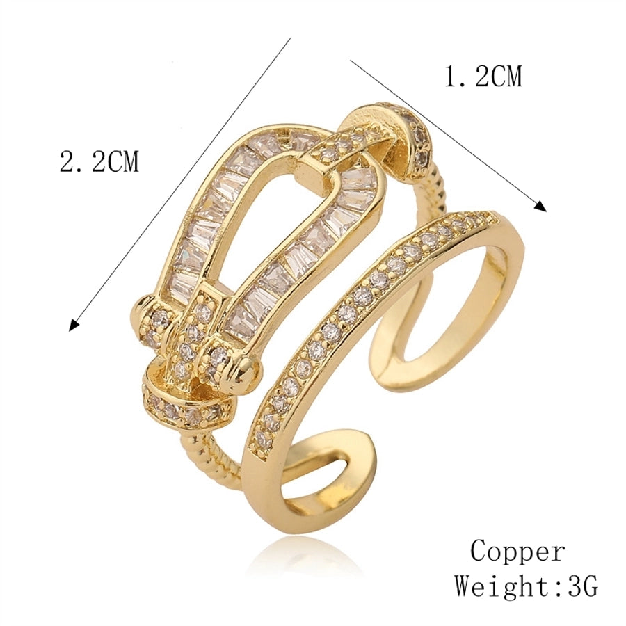 Knot Zircon Ring