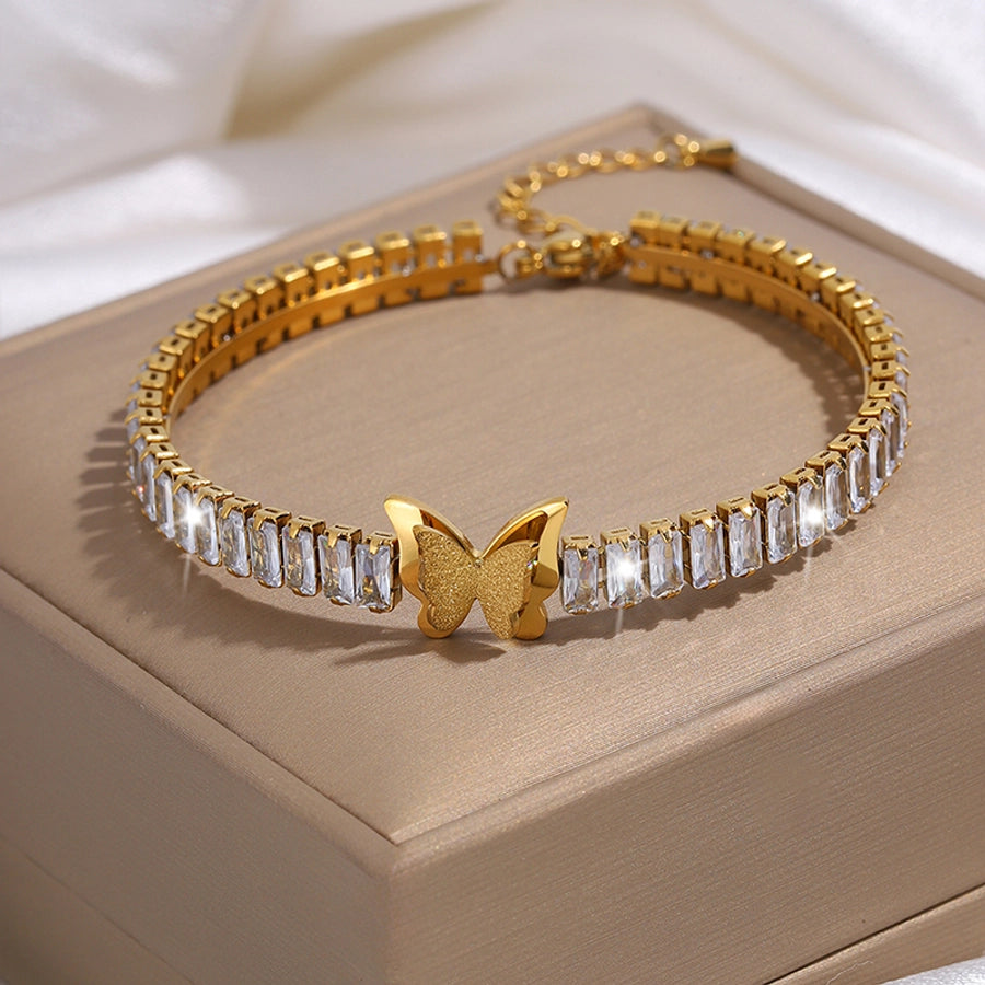 Butterfly /Flower Bangle