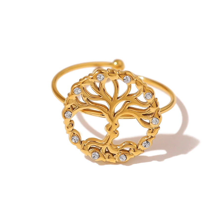 French Style Ring (18K Gold Plated)