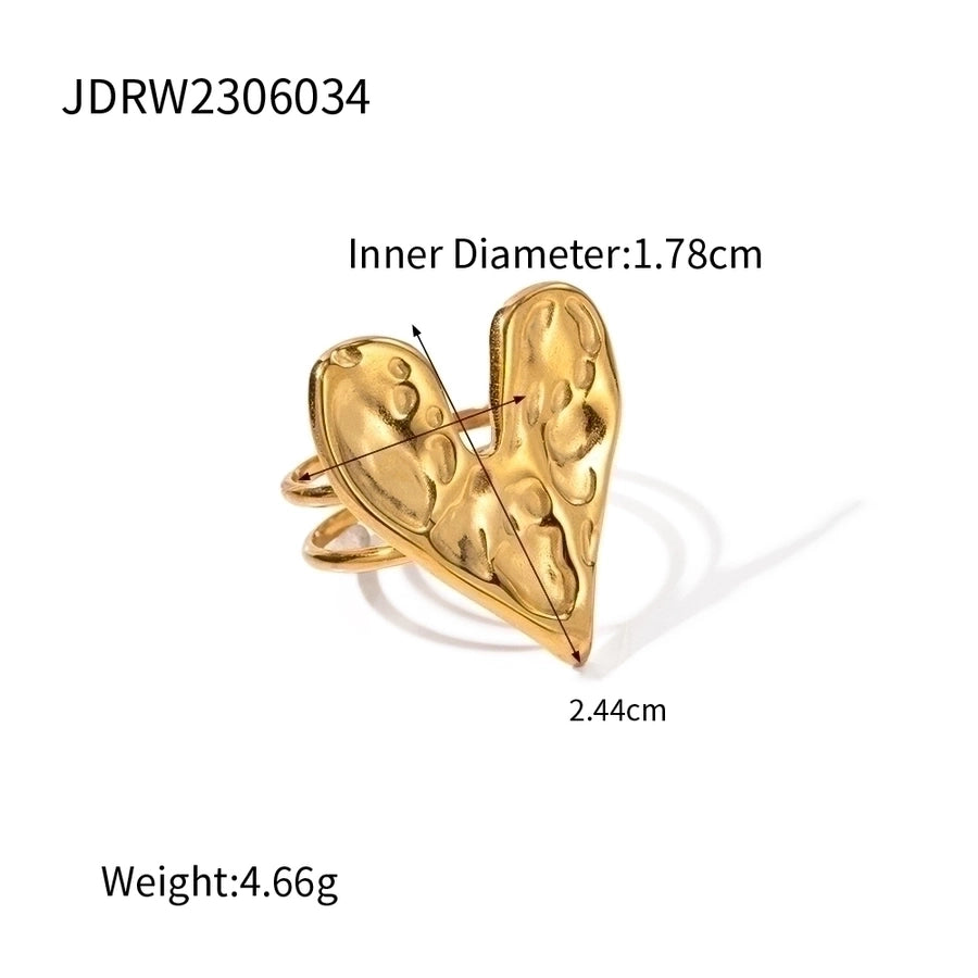 Heart Ring-open ring