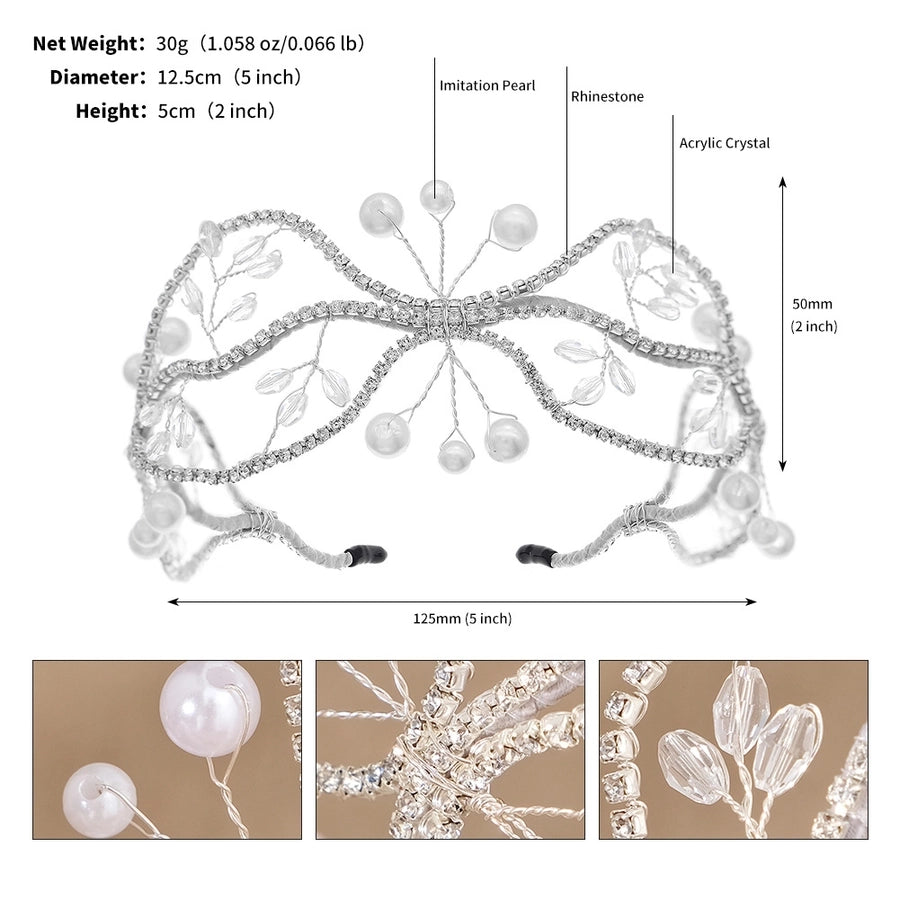 Flower Crystal Hair Band