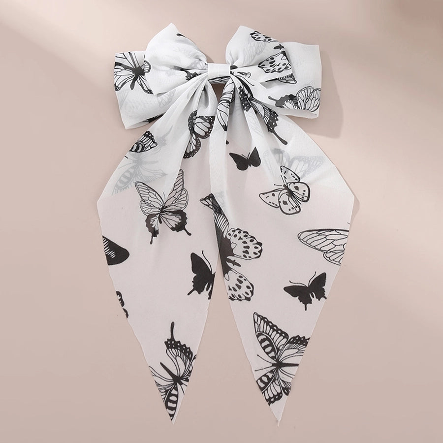 Butterfly Print Hairclip