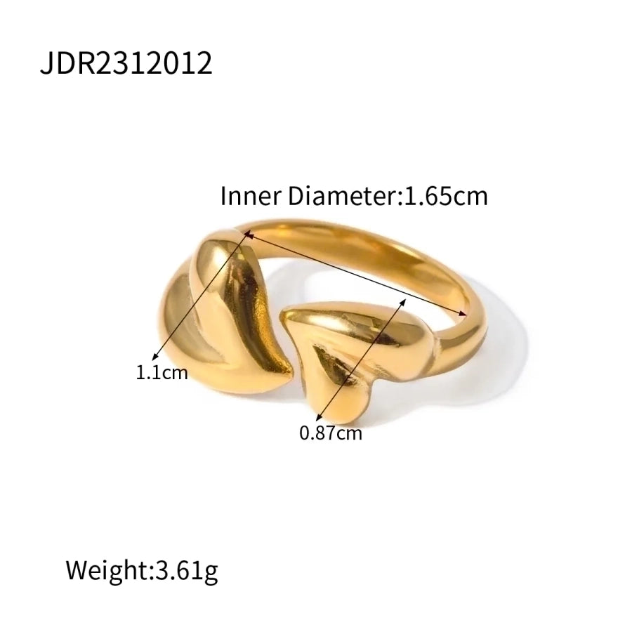 My Retro Heart Ring (18K Gold Plated)