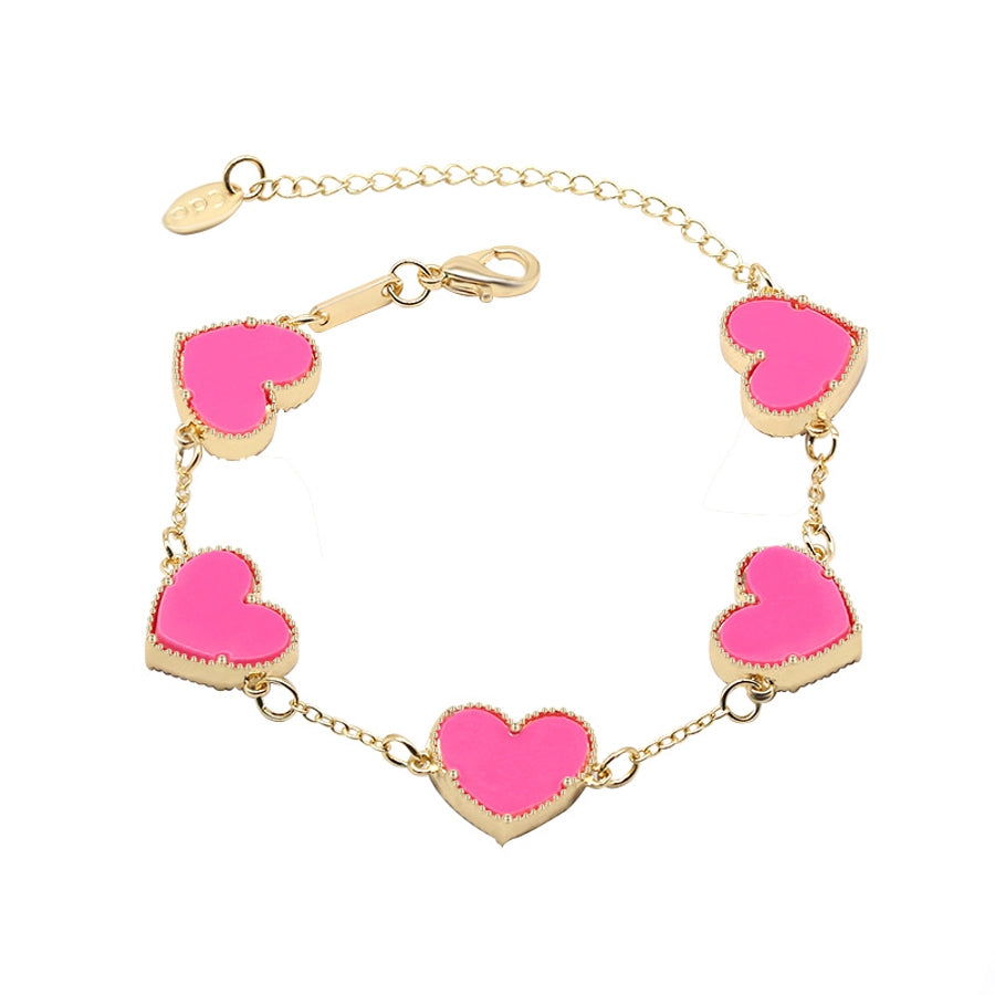 Heart Chain Bracelets