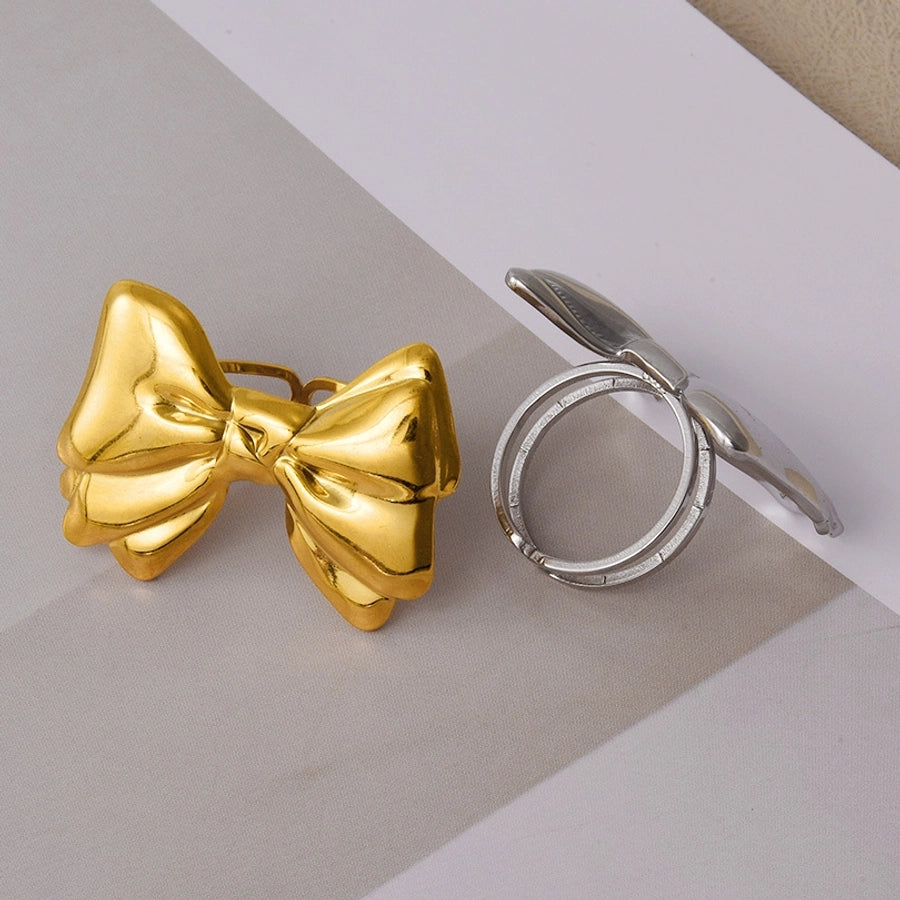 Bow Ring (18K Gold Plated)