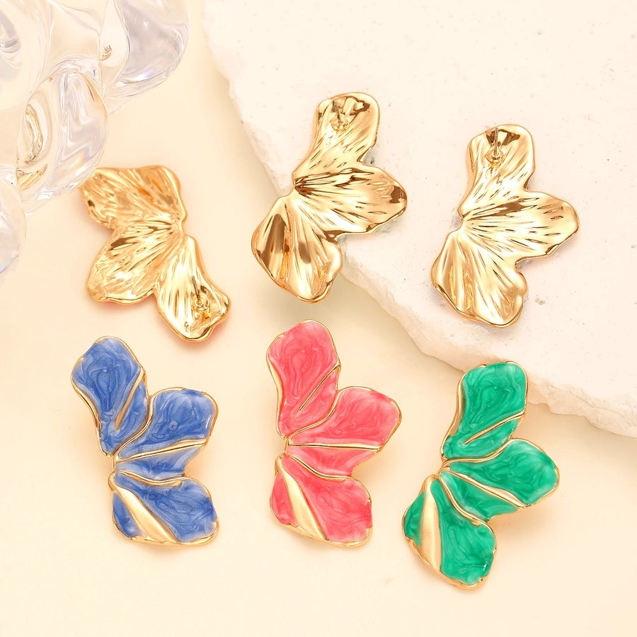 Flower Petal Earrings