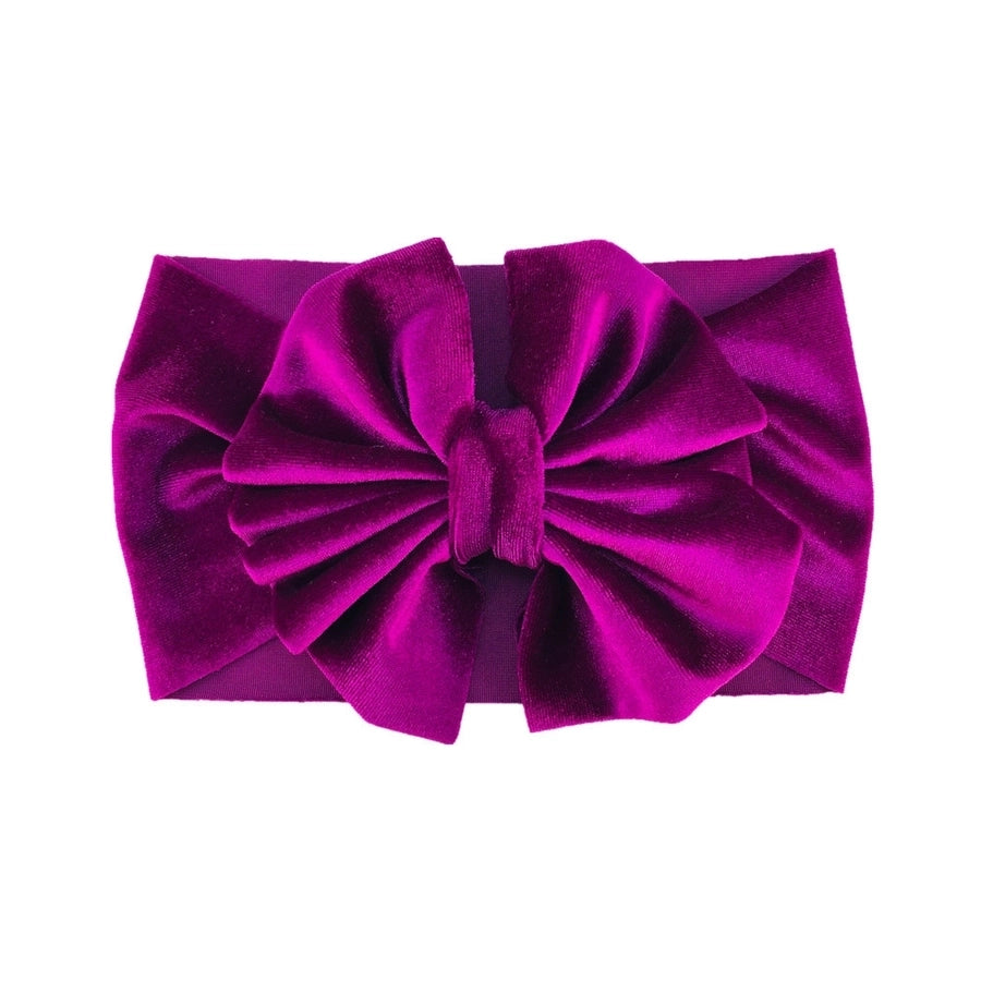 Velour Bowknot Hair Band