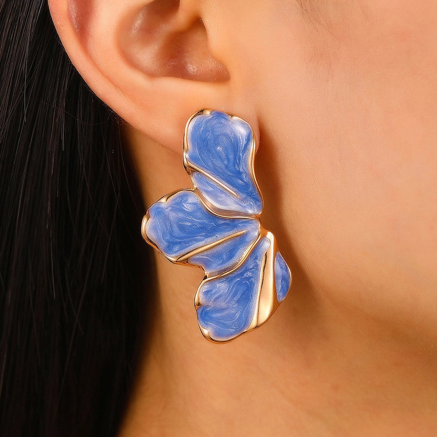 Flower Petal Earrings