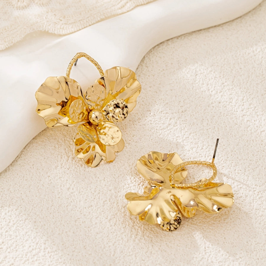 Chic Drop Flower Earrings