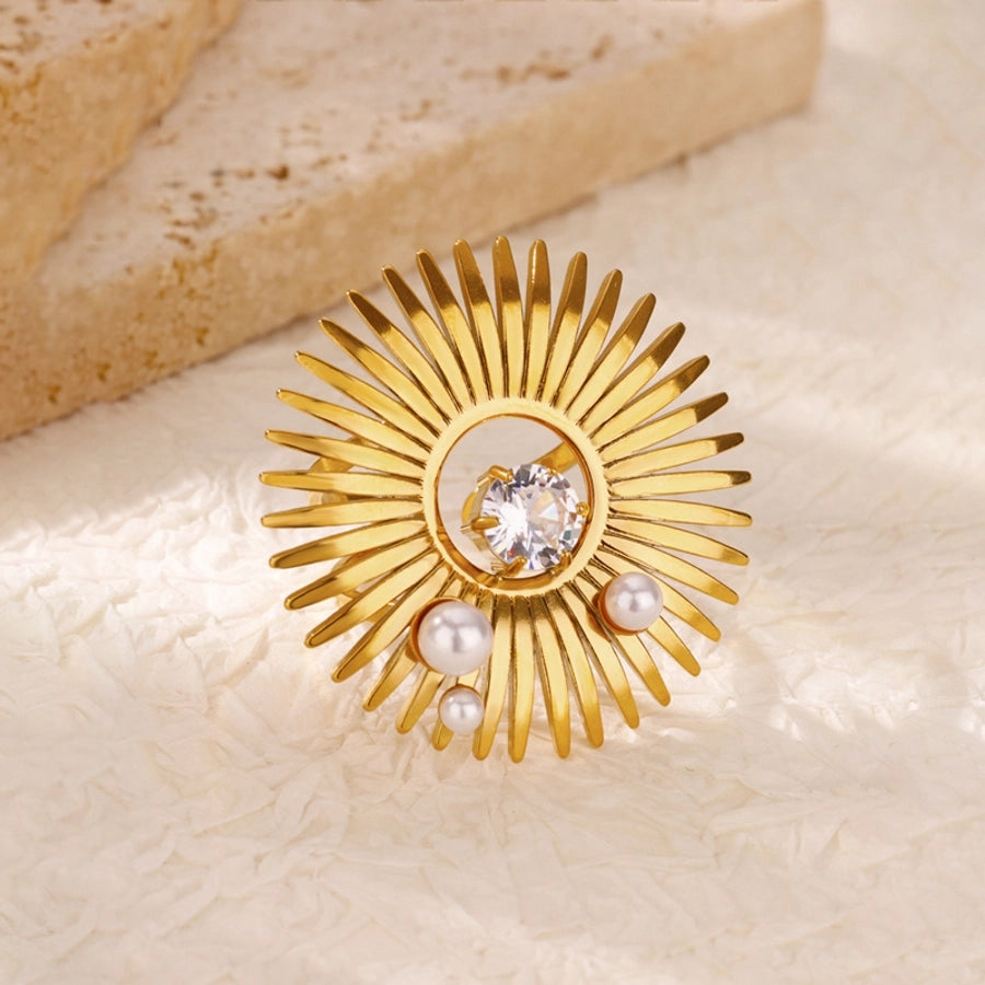 Scallop Open Rings